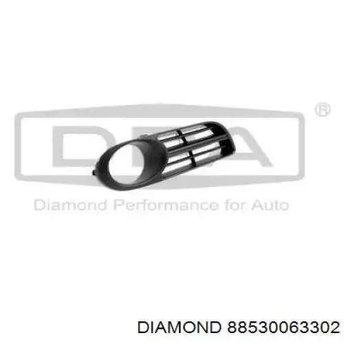 Заглушка протитуманки передньої правої Diamond/DPA 88530063302 ціна, від 4.26 USD