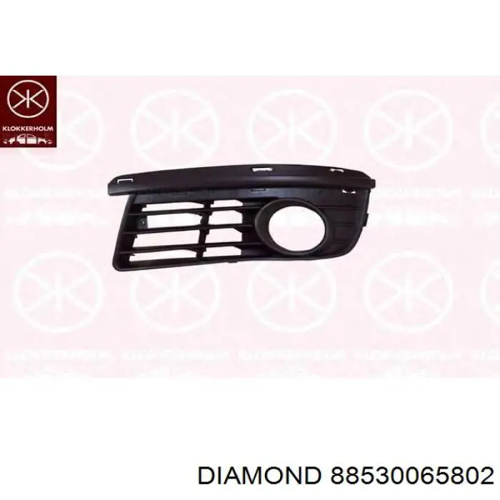 Заглушка протитуманки передньої правої Diamond/DPA 88530065802 ціна, від 9.00 USD