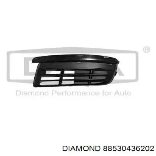 Заглушка під протитуманні фари, ліва Diamond/DPA 88530436202 ціна, від 11.54 USD