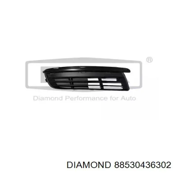 Купити 88530436302 Diamond/DPA Заглушка/ решітка протитуманних фар бампера переднього, права