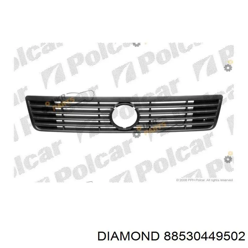 Облицювання радіатора Diamond/DPA 88530449502 ціна, від 28.37 USD