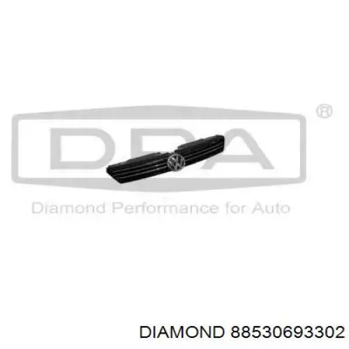 88530693302 Diamond/DPA Решітка радіатора
