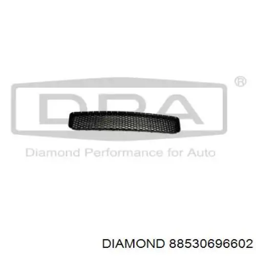 Решітка переднього бампера, центральна Diamond/DPA 88530696602 ціна, від 19.67 USD