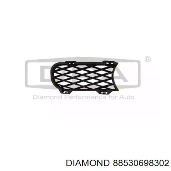 Заглушка, решітка протитуманних фар бампера переднього, ліва Diamond/DPA 88530698302 ціна, від 2.87 USD