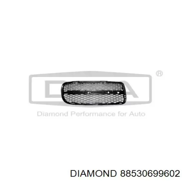88530699602 Diamond/DPA решітка переднього бампера, права