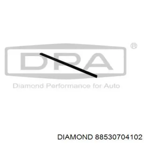Молдинг передньої лівої двері Diamond/DPA 88530704102 ціна, від 10.13 USD