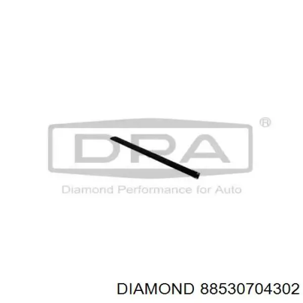 88530704302 Diamond/DPA Накладка задніх дверей