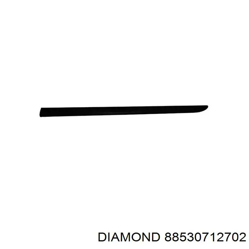 88530712702 Diamond/DPA молдинг передньої лівої двері