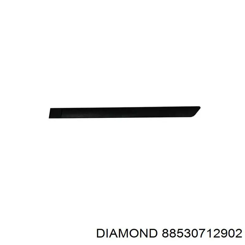 88530712902 Diamond/DPA молдинг задніх лівих дверей