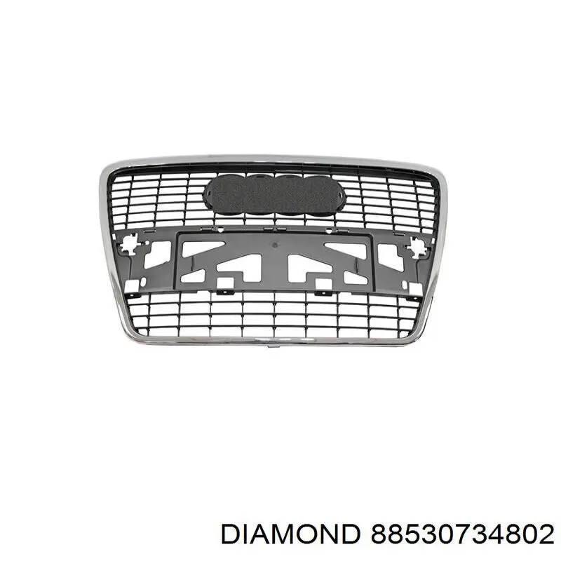 Облицювання радіатора Diamond/DPA 88530734802 ціна, від 75.56 USD