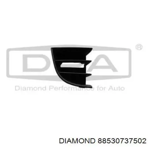 Купити 88530737502 Diamond/DPA Решітка переднього бампера, внутрішня ліва