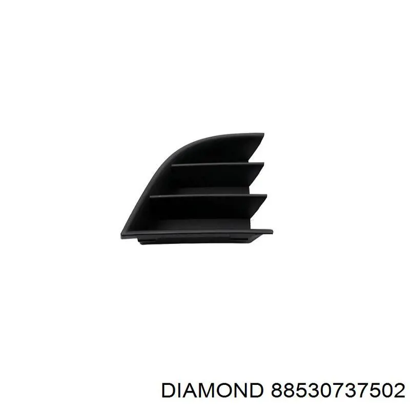 Решітка переднього бампера, внутрішня ліва Diamond/DPA 88530737502 ціна, від 3.53 USD