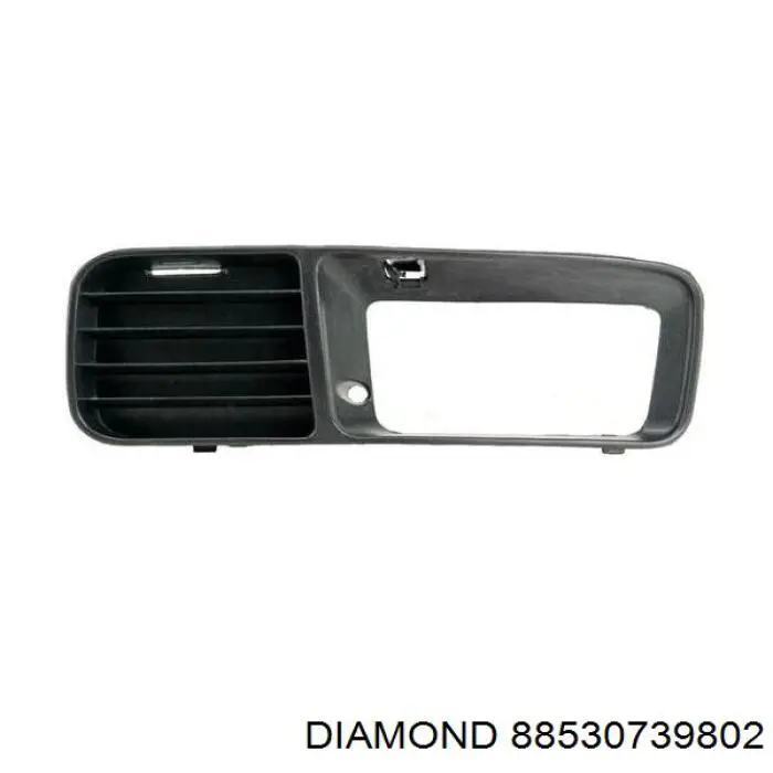 Решітка переднього бампера, ліва Diamond/DPA 88530739802 ціна, від 6.12 USD