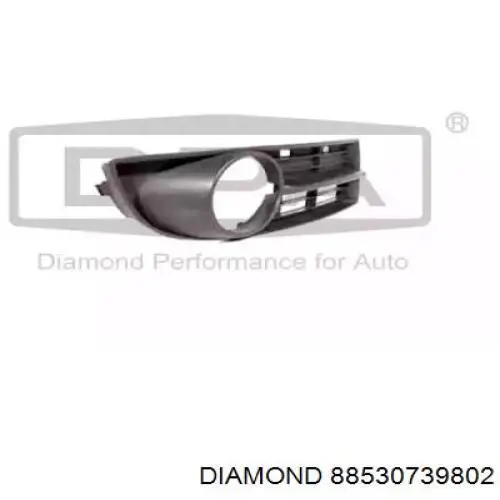 Купити 88530739802 Diamond/DPA Решітка переднього бампера, ліва