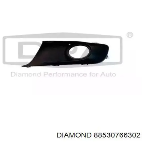 Решітка переднього бампера, ліва Diamond/DPA 88530766302 ціна, від 7.24 USD