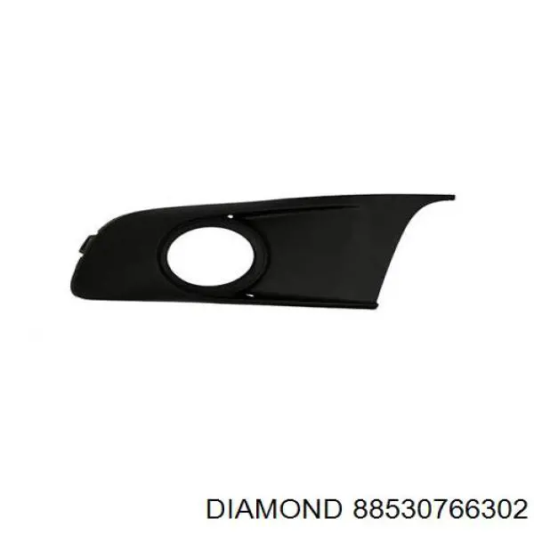 88530766302 Diamond/DPA Решітка переднього бампера, ліва