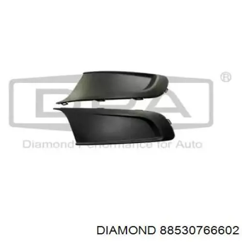 88530766602 Diamond/DPA Заглушка протитуманки передньої правої
