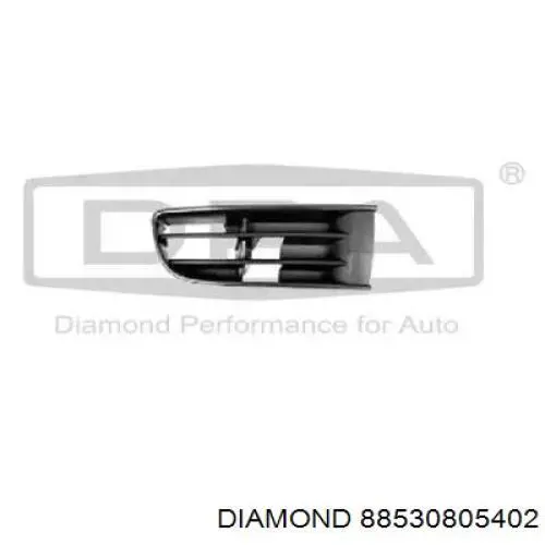 Решітка переднього бампера, права PVW99021CAL Signeda