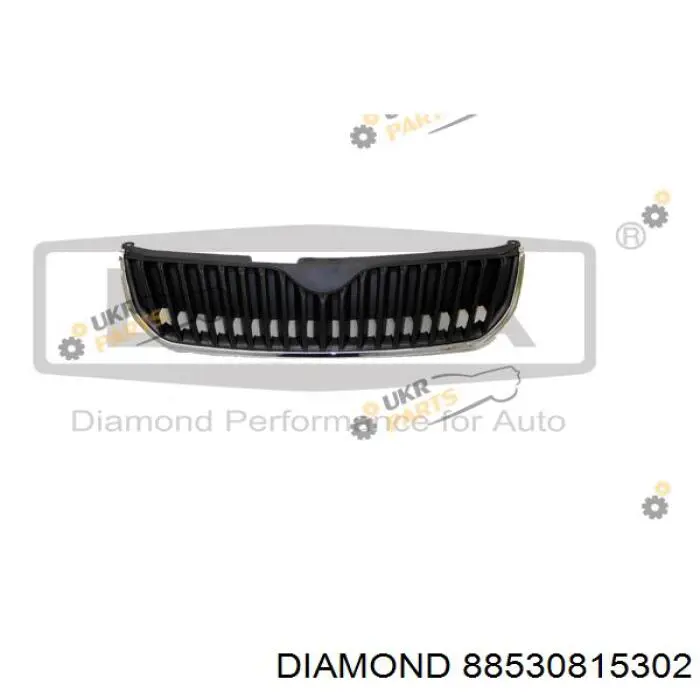 Облицювання радіатора Diamond/DPA 88530815302 ціна, від 35.94 USD