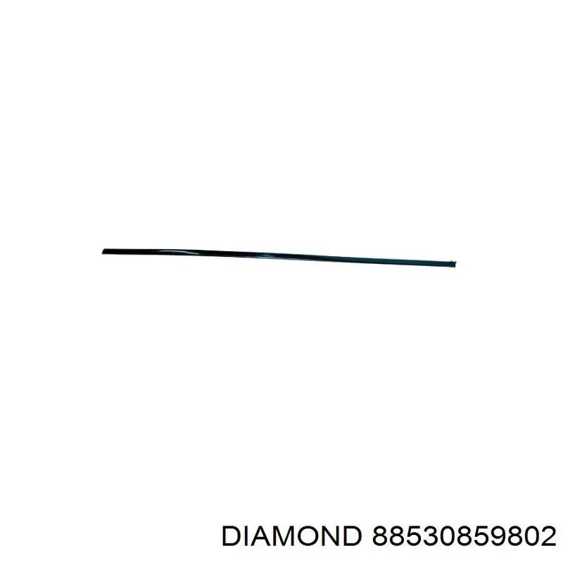 88530859802 Diamond/DPA молдинг передньої правої двері