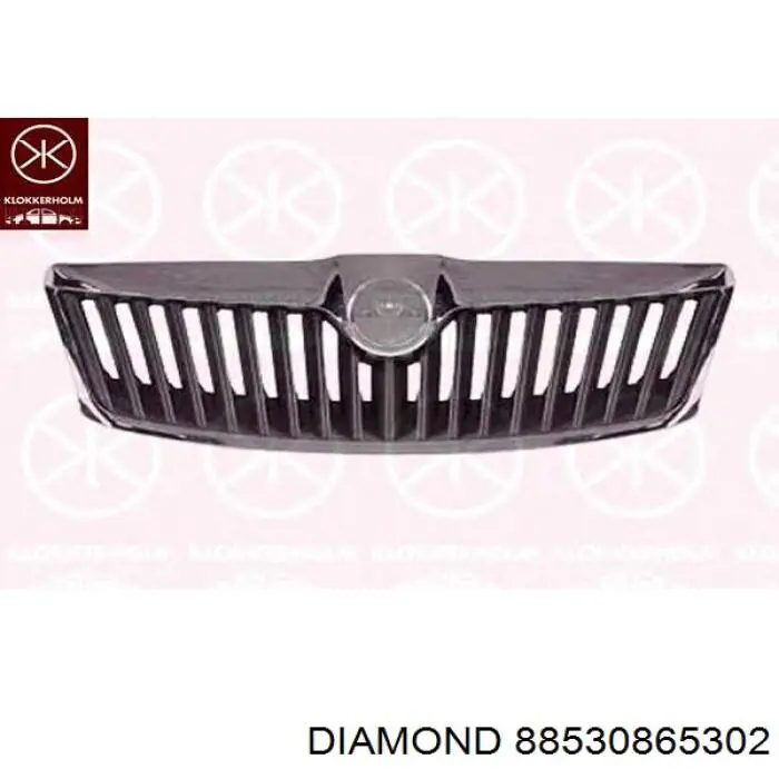 88530865302 Diamond/DPA Решітка радіатора