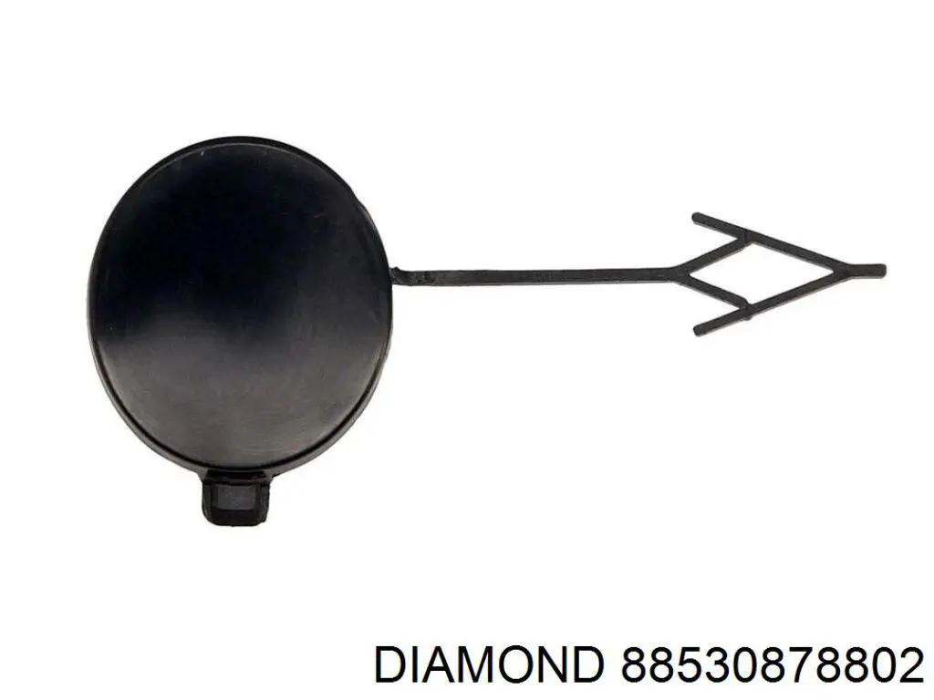Купити 88530878802 Diamond/DPA Молдинг задніх лівих дверей