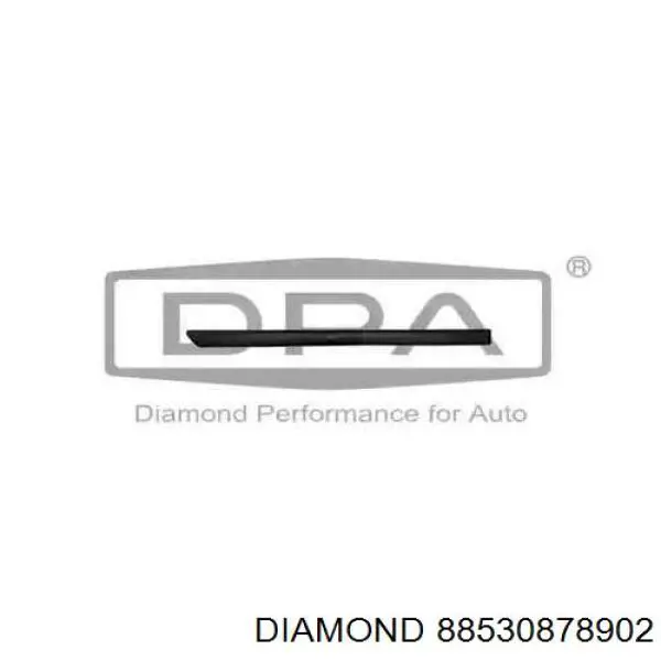 Молдинг задніх правих дверей Diamond/DPA 88530878902 ціна, від 19.00 USD
