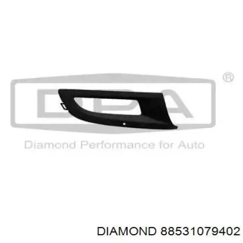 Купити PVW99046CAR Signeda Заглушка/ решітка протитуманних фар бампера переднього, права