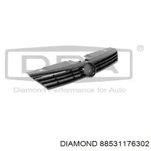 Облицювання радіатора Diamond/DPA 88531176302 ціна, від 46.87 USD