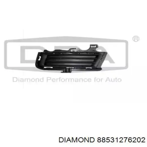 Купити 88531276202 Diamond/DPA Заглушка/ решітка протитуманних фар бампера переднього, права