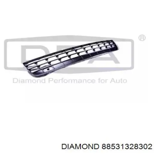 Решітка переднього бампера, центральна Diamond/DPA 88531328302 ціна, від 65.50 USD