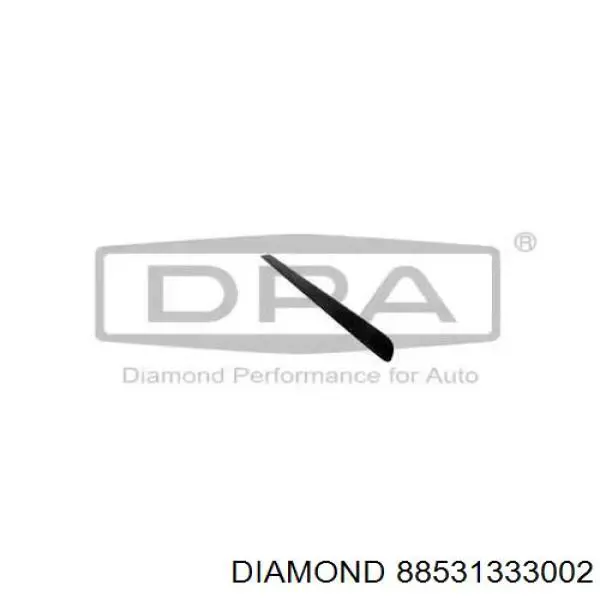 Молдинг задніх правих дверей Diamond/DPA 88531333002 ціна, від 6.30 USD