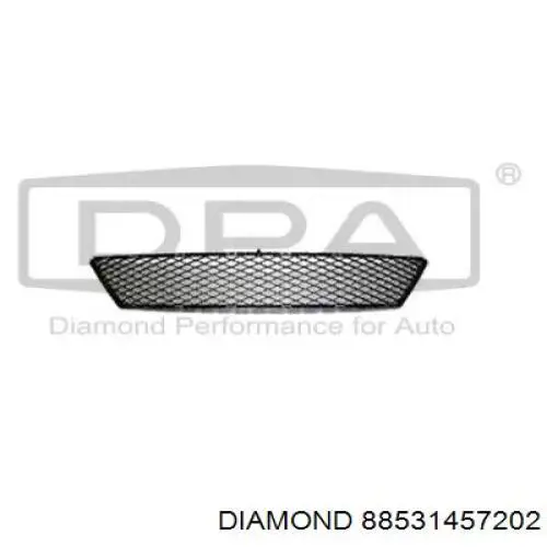 Решітка радіатора 88531457202 Diamond/DPA