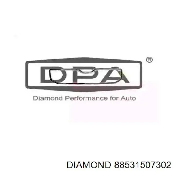 Молдинг решітки радіатора Diamond/DPA 88531507302 ціна, від 28.78 USD
