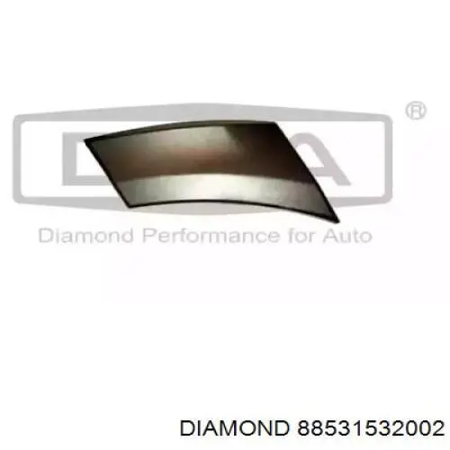 Накладка переднього правого крила Diamond/DPA 88531532002 ціна, від 4.40 USD