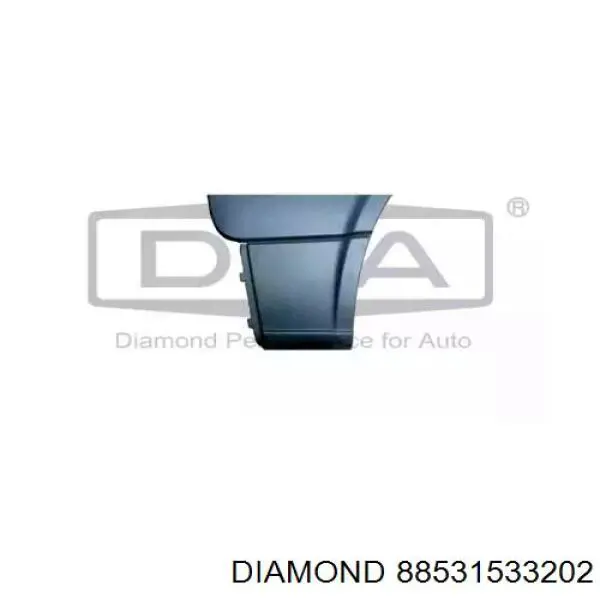 88531533202 Diamond/DPA Молдинг задніх правих дверей
