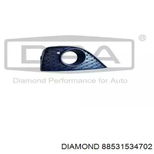 Заглушка протитуманки передньої правої Diamond/DPA 88531534702 ціна, від 8.59 USD