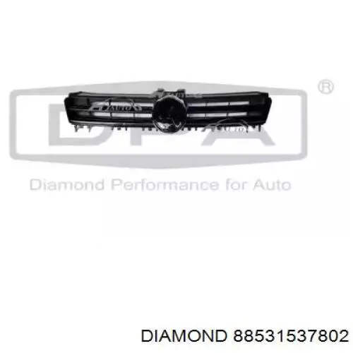 Облицювання радіатора Diamond/DPA 88531537802 ціна, від 67.21 USD