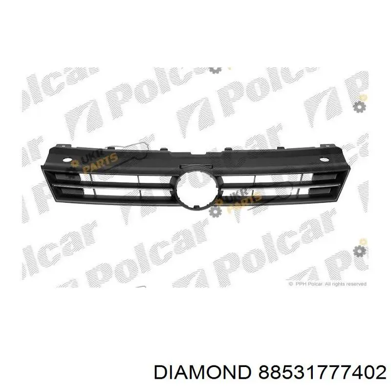 6502079507999P 4max Решітка радіатора