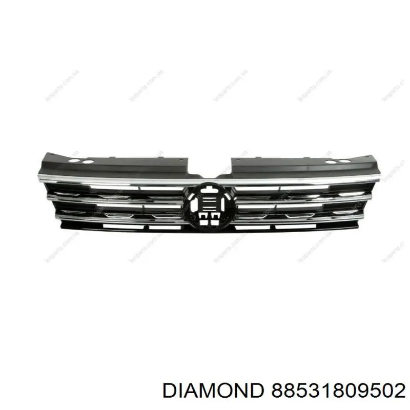 88531809502 Diamond/DPA Решітка радіатора
