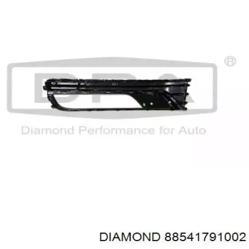 88541791002 Diamond/DPA Решітка переднього бампера, внутрішня права