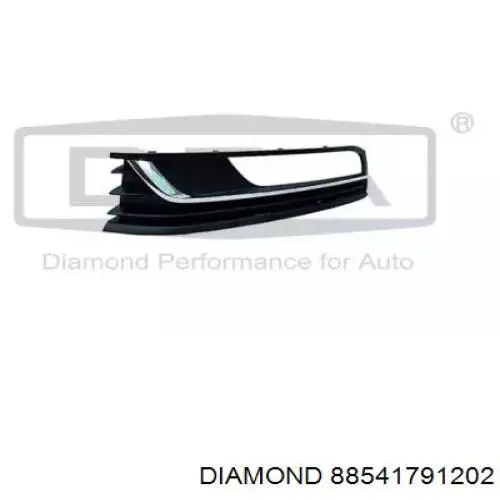88541791202 Diamond/DPA решітка переднього бампера, права
