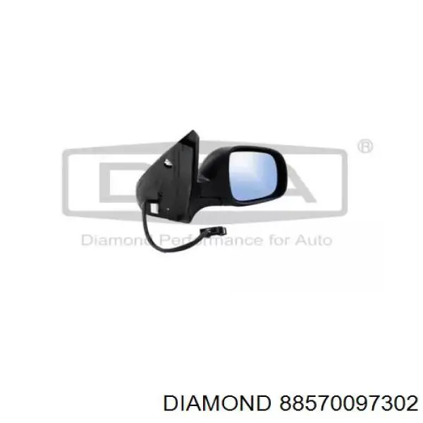 Праве бічне дзеркало Signeda VVWM1008AR ціна, від 24.04 USD