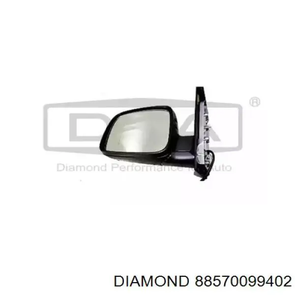 Купити 88570099402 Diamond/DPA Бічне дзеркало заднього виду ліве