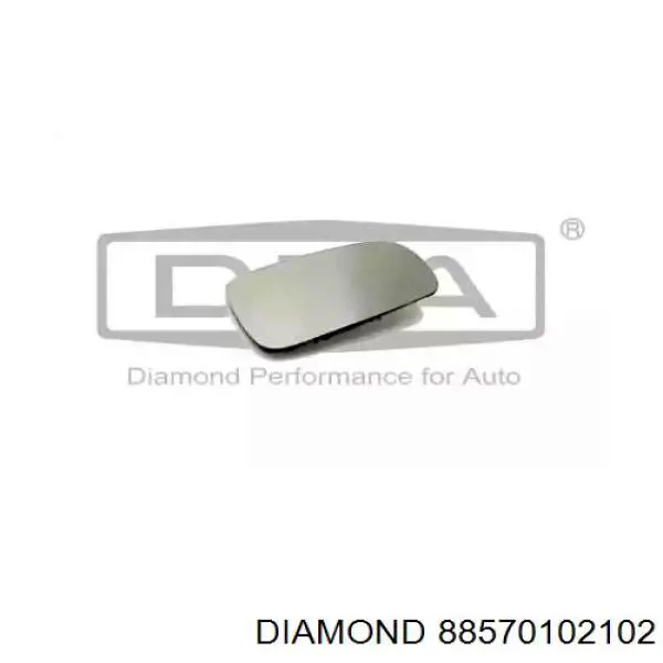 Дзеркальний елемент правого дзеркала заднього виду Diamond/DPA 88570102102 ціна, від 4.85 USD