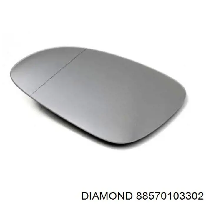 Купити 88570103302 Diamond/DPA Скло дзеркала заднього виду, правого