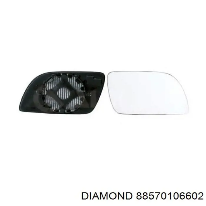 Праве бічне дзеркало Diamond/DPA 88570106602 ціна, від 30.38 USD