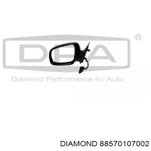 88570107002 Diamond/DPA Дзеркало заднього виду, ліве