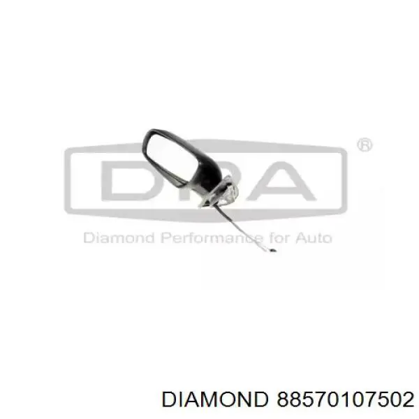 88570107502 Diamond/DPA Дзеркало заднього виду, ліве