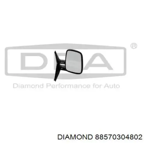 88570304802 Diamond/DPA Праве дзеркало заднього виду